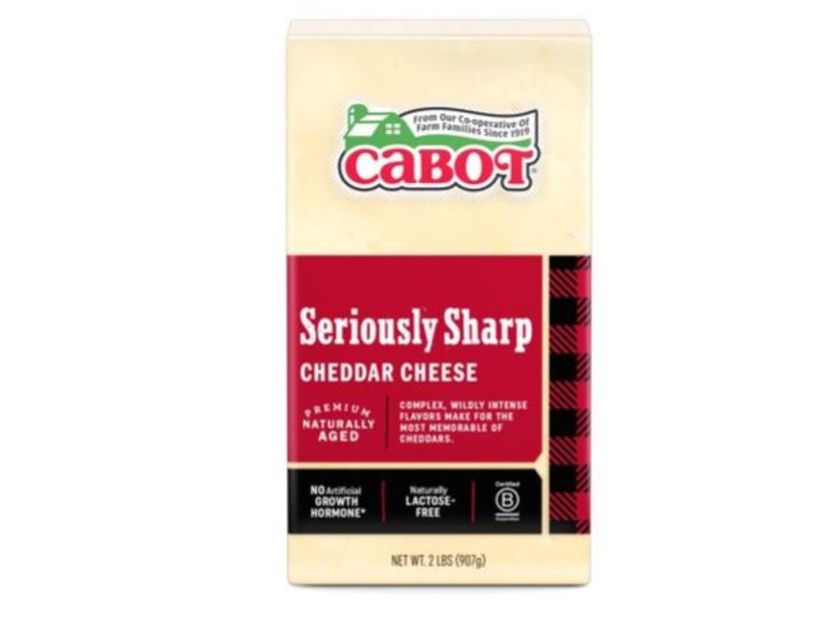 Cabot, Seriously Sharp Cheddar Cheese Nutrition Facts Eat This Much
